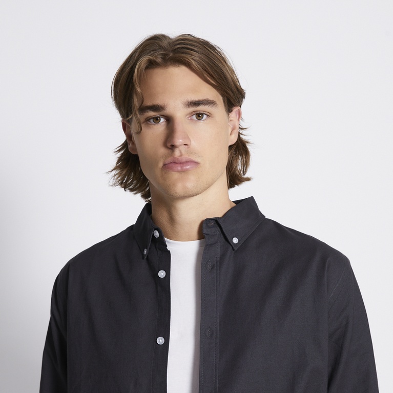 Shirt "Oxford" Dark Grey